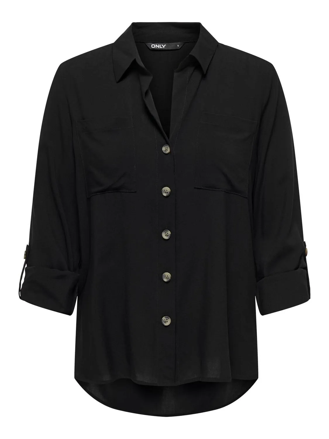 ONLY Asmin Camicia Donna M Maniche Lunghe Viscosa