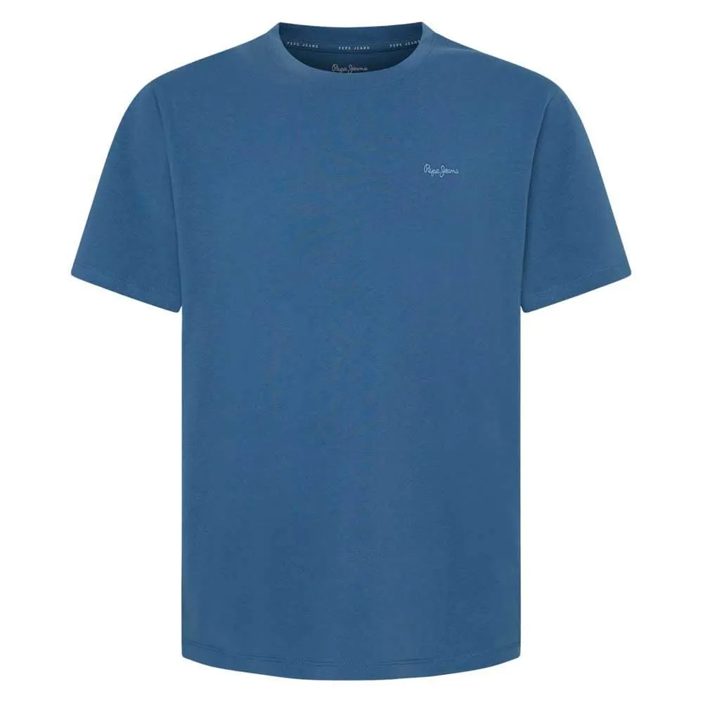 Pepe Jeans Connor t-shirt uomo nero cotone logo