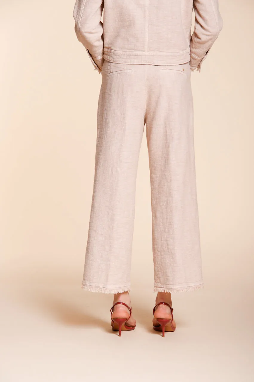 Mason's New York Studio Cropped chino donna rosa straight