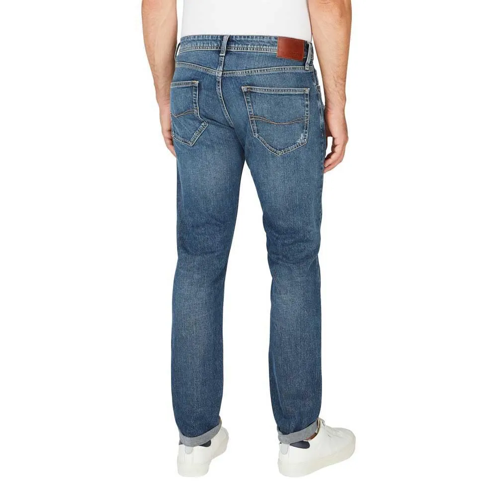 Pepe Jeans jeans uomo 38 blu elasticizzato slim