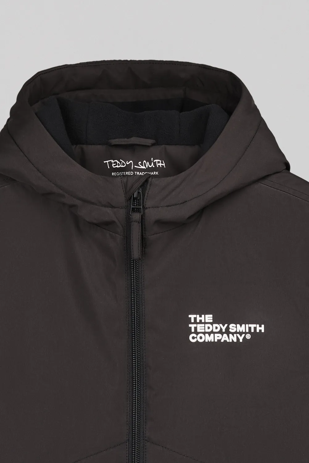 Teddy Smith B-Hanso JR giubbotto ragazzo kaki bicolore