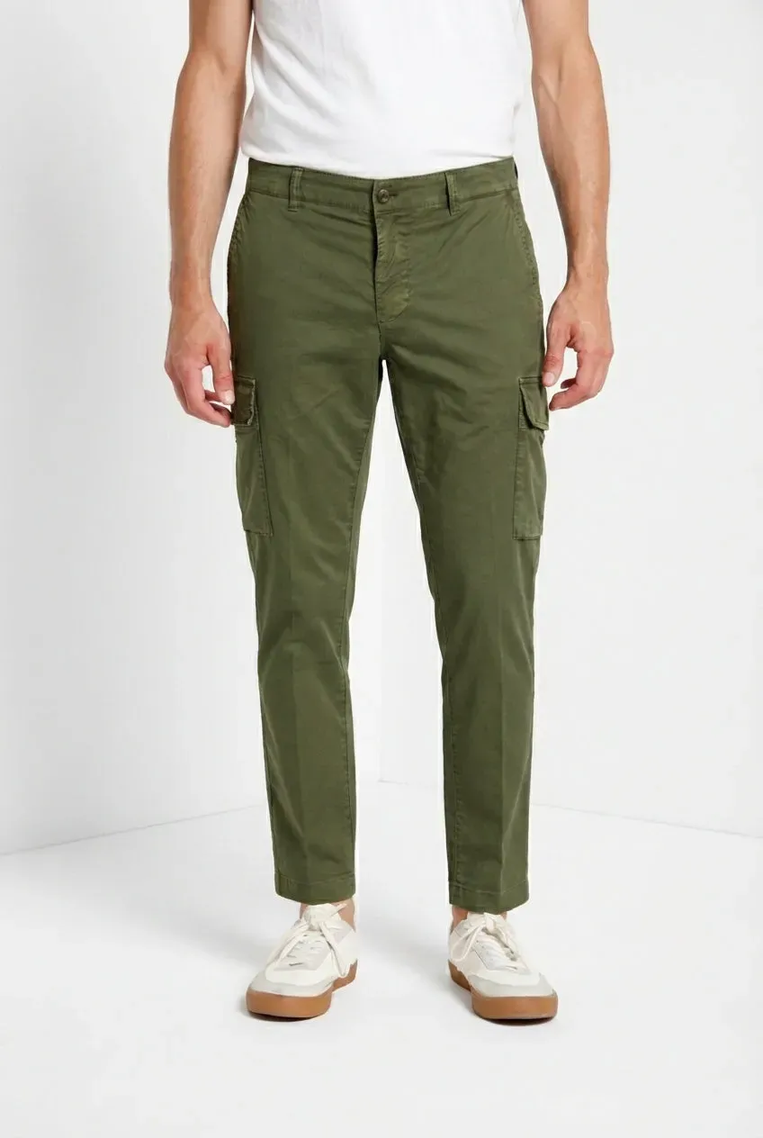 Mason's Chile pantalone cargo verde bosco regular