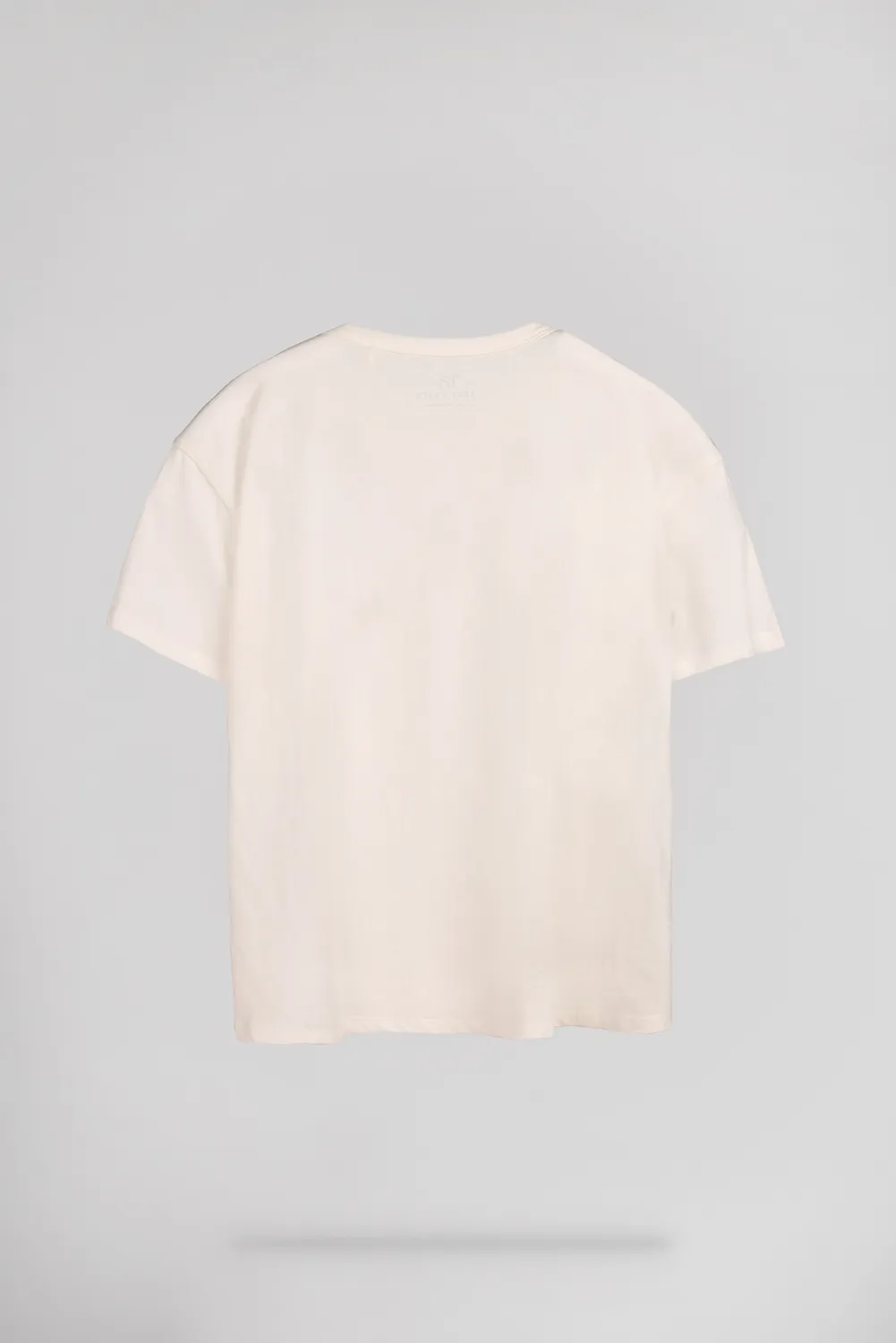 Teddy Smith T-Leya MC T-Shirt Donna Bianca Oversize 100% Cotone