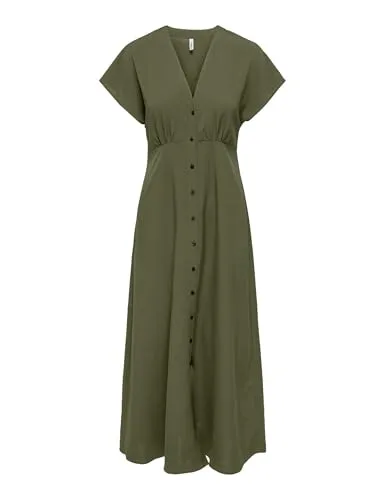 ONLY Onlnova Elite Mollie abito lungo nero elegante