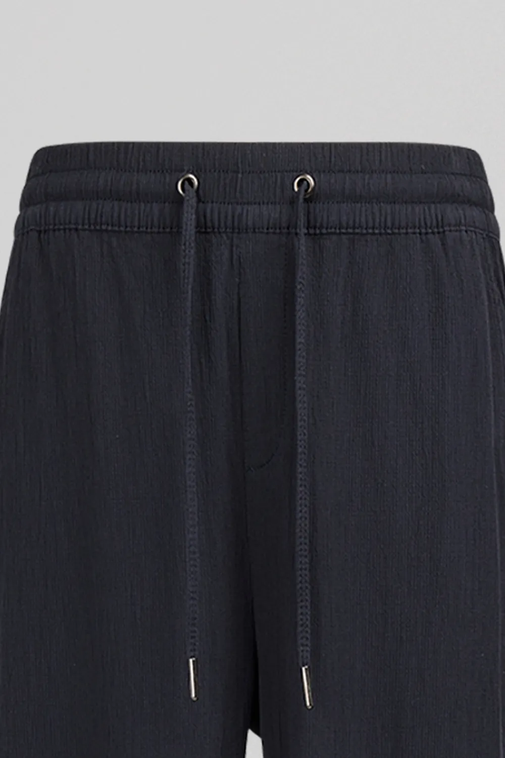 Teddy Smith Teddy Seersucke pantaloni slim blu navy