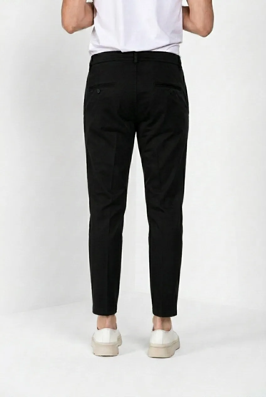 Mason's John Coolkhinos Chino Carrot Nero Stretch