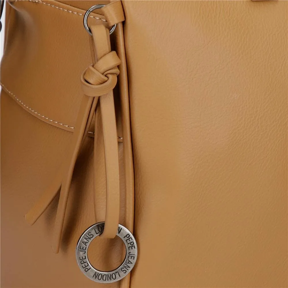 Pepe Jeans Mara zaino ecopelle mostarda piccolo