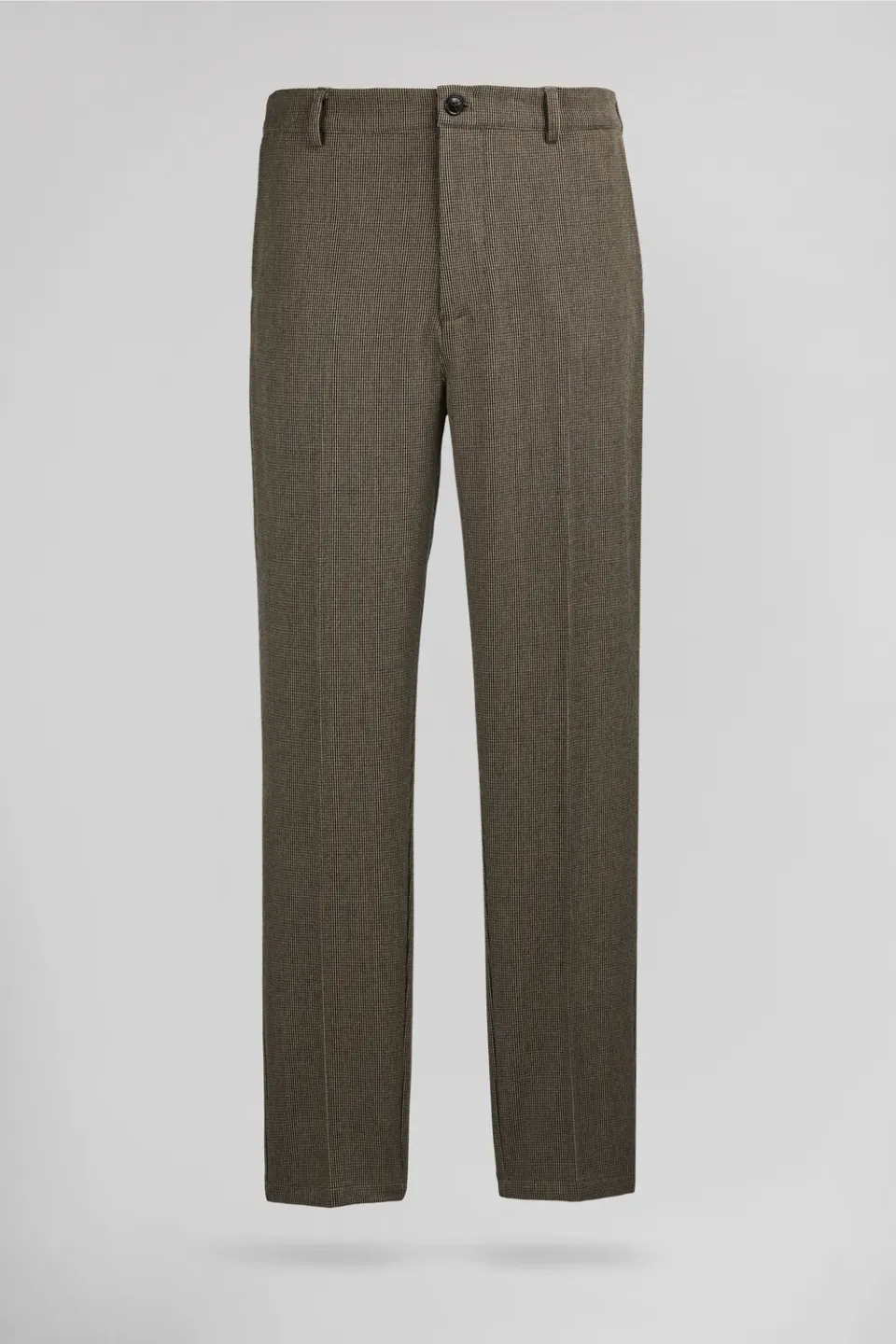 Teddy Smith P-Conrad pantalone uomo beige pied-de-poule