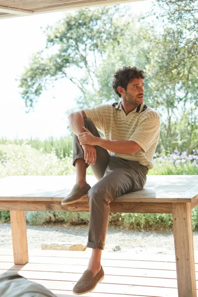 Mason's Boston chino uomo relaxed testa di moro