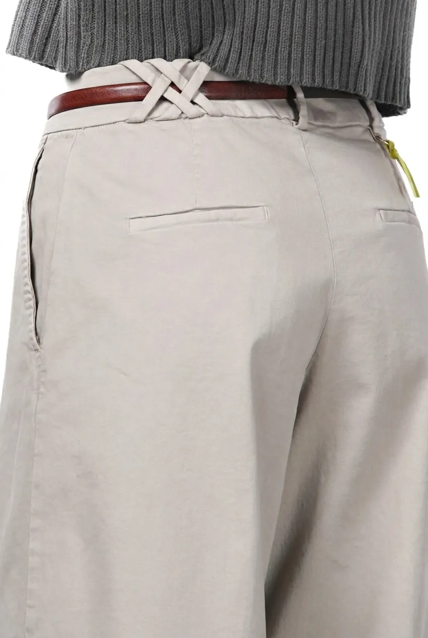 Mason's New York Wide chino donna ghiaccio wide leg