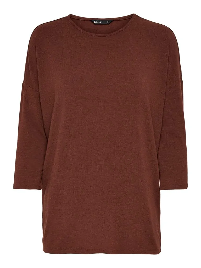 ONLY Onlglamour maglione donna manica 3/4 nero