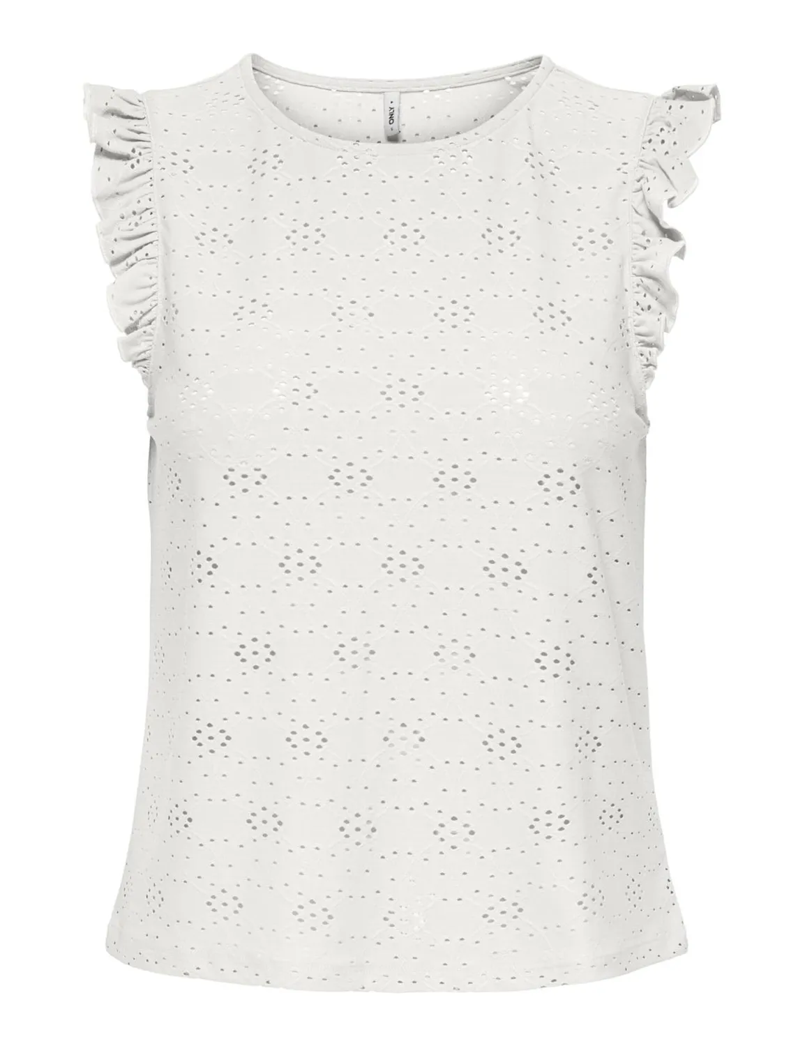 ONLY Onlsmilla top donna volant smanicato
