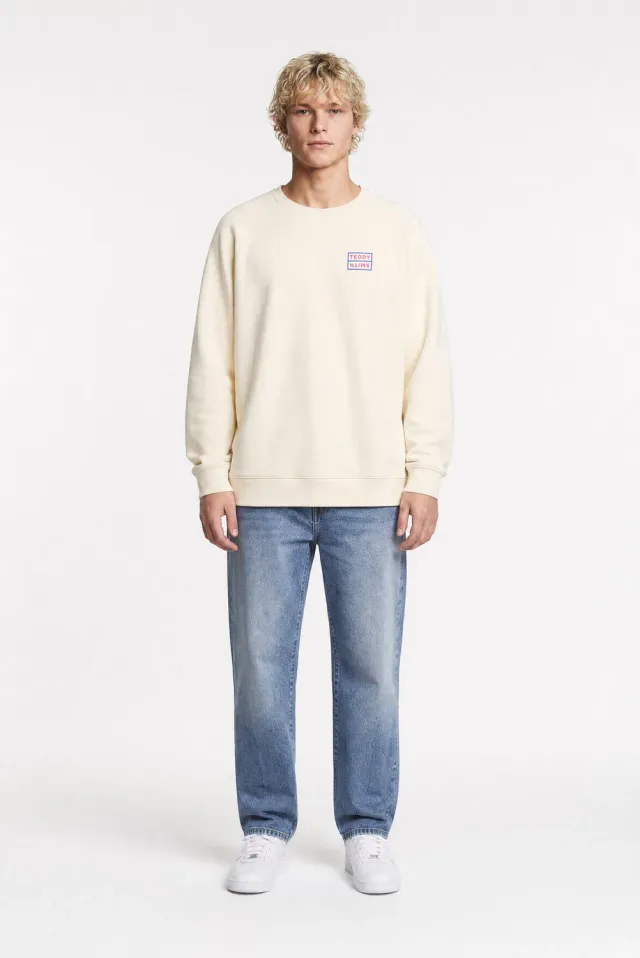 Teddy Smith S-Argos Felpa Crema Uomo