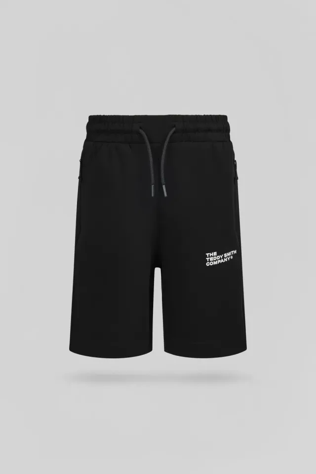 Teddy Smith S-Company SH Short Bambino Nero Cotone