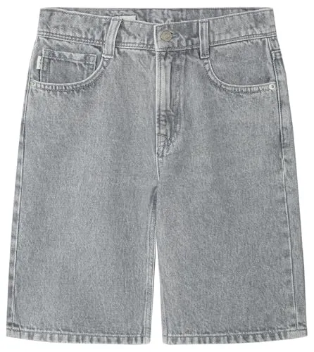 Pepe Jeans Dan Loose Short Bambino Denim Grigio 14 Anni
