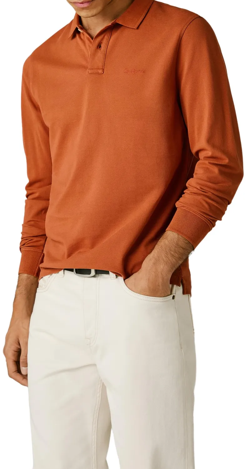 Pepe Jeans New Oliver polo uomo manica lunga taglia M