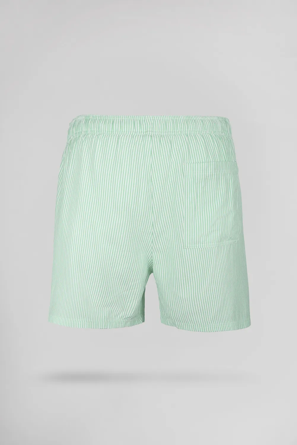 Teddy Smith S-Pablo costume uomo verde menta righe boxer