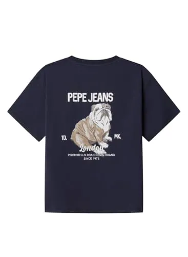 Pepe Jeans Cutbert t-shirt bambino 10 anni grafica
