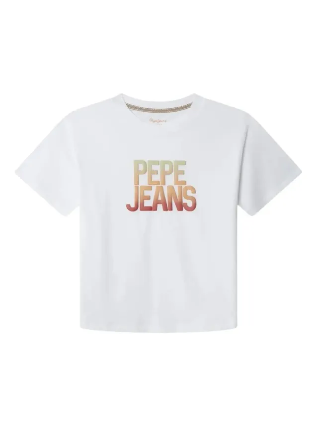 Pepe Jeans Sage t-shirt bambino 10 anni girocollo