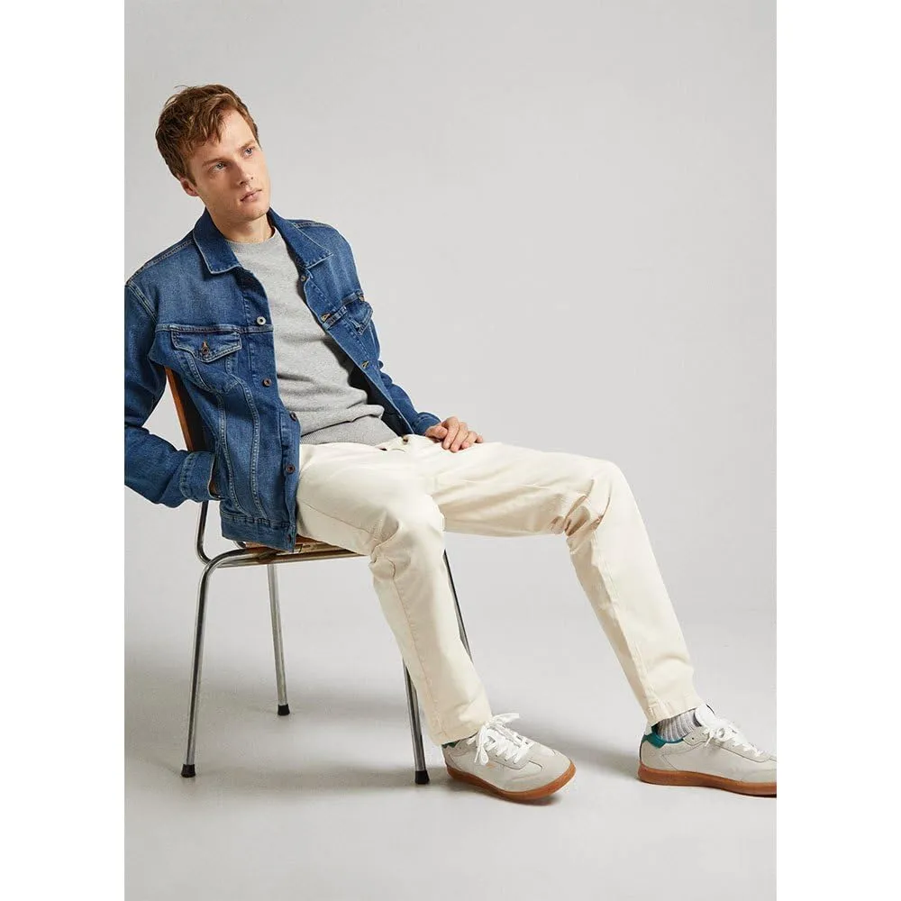 Pepe Jeans Slim Chino Twill Pantaloni Uomo 29W Cotone