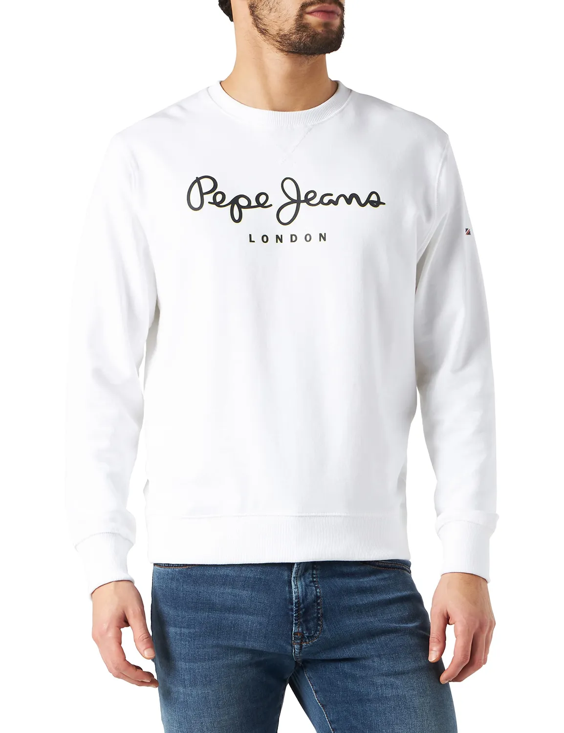 Pepe Jeans George Maglione Uomo Girocollo Logo
