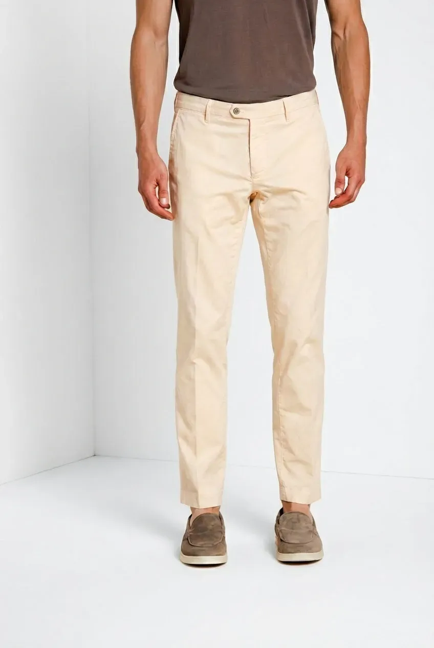 Mason's New York chino uomo rosa chiaro regular fit