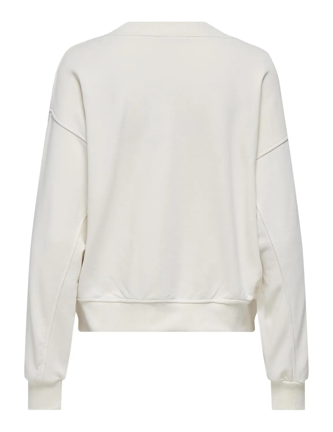 ONLY Onlbella Felpa Donna M scollo a V leggera