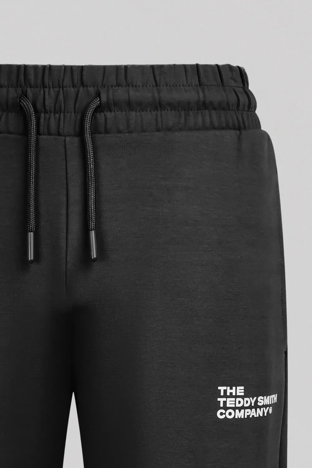 Teddy Smith P-Company Jr Pantaloni Tuta Ragazzo Neri Cotone