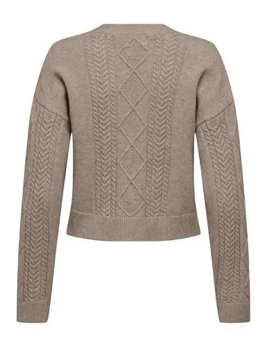 ONLY ONLFia Cardigan Maglia Donna Lavorato
