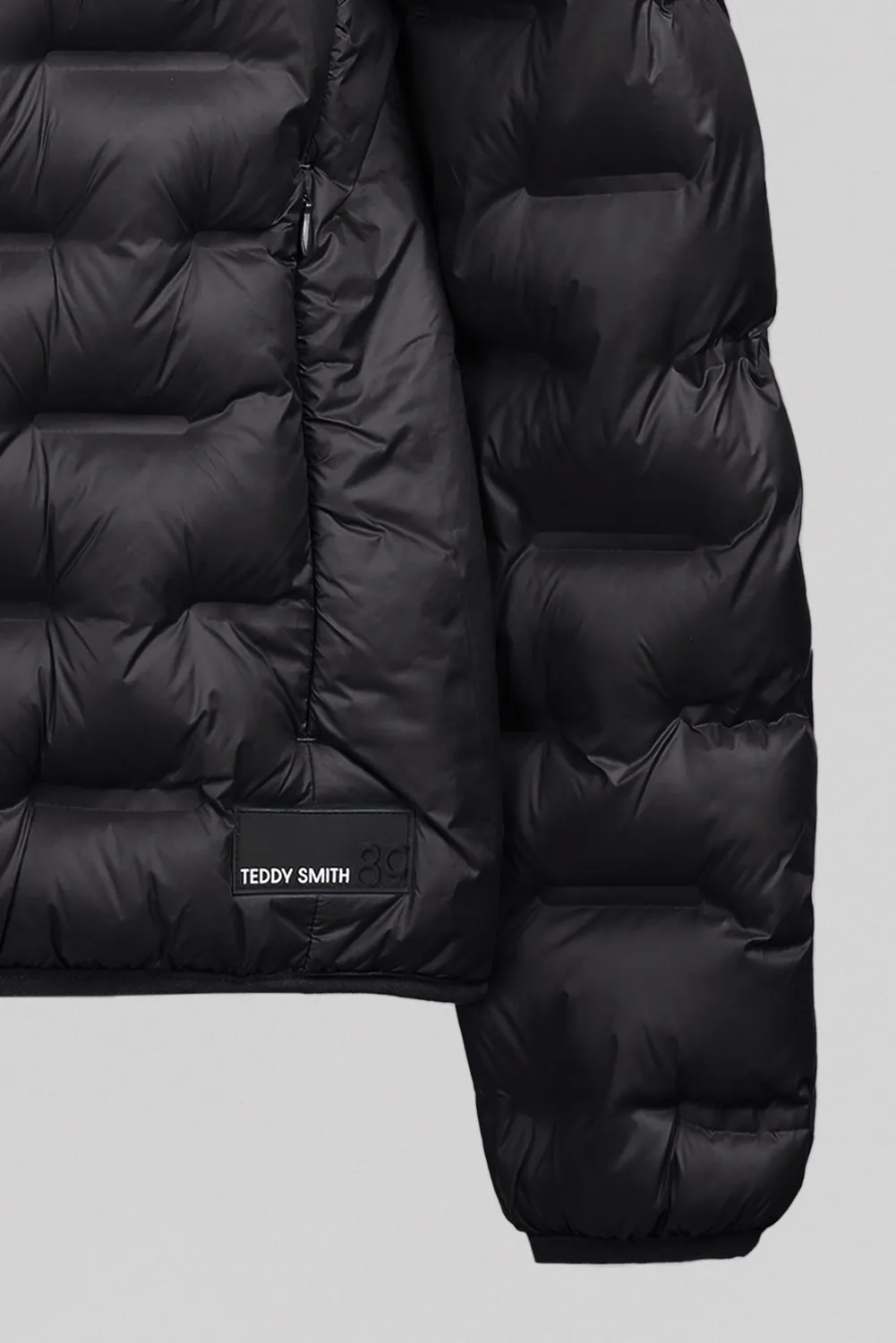 Teddy Smith Blighter 2 Piumino Nero Leggero Uomo