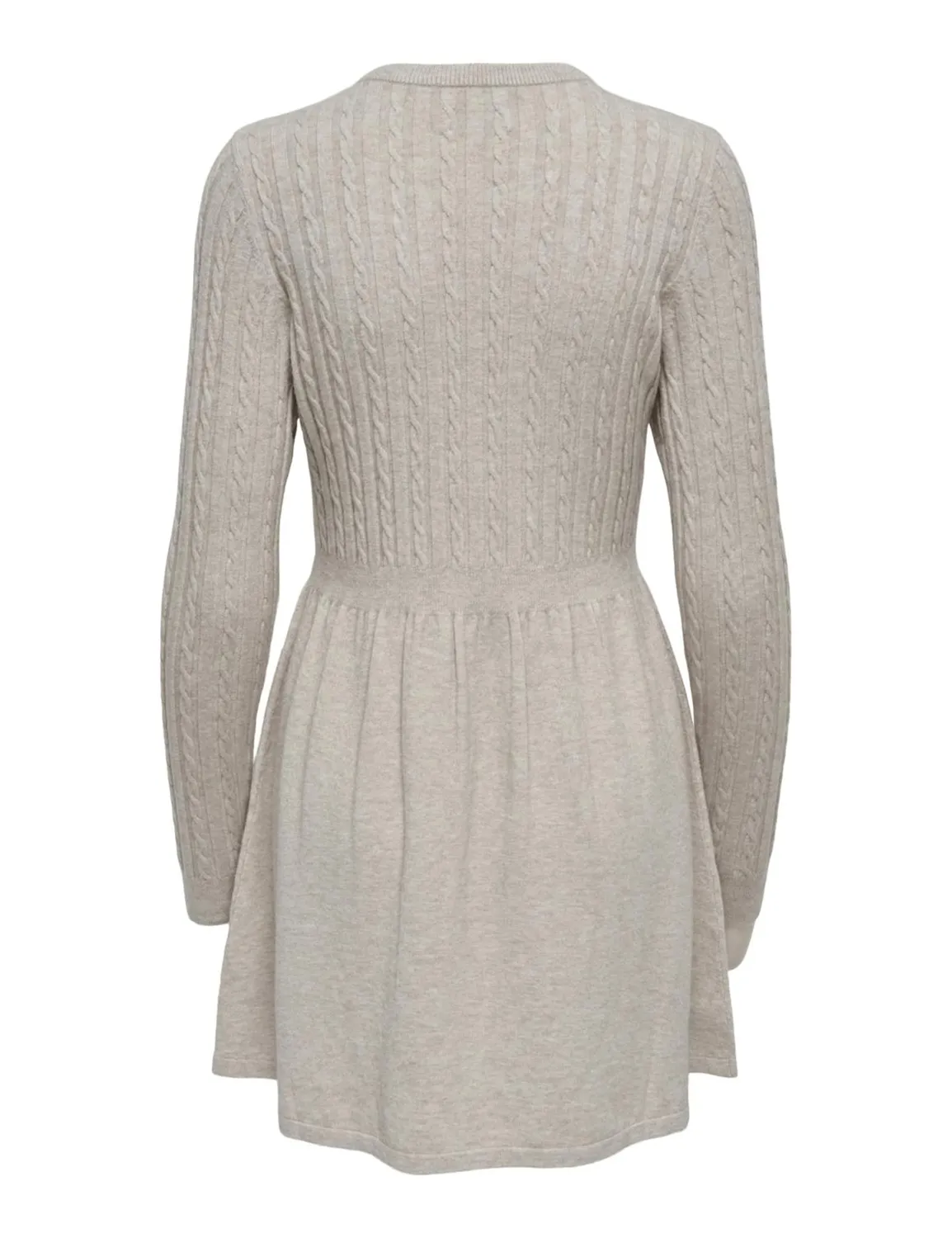 ONLY ONLFIA Abito in Maglia Midi Chocolate Torte