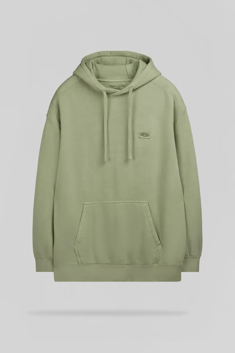 Teddy Smith S-Nateo Hoody felpa bleach kaki