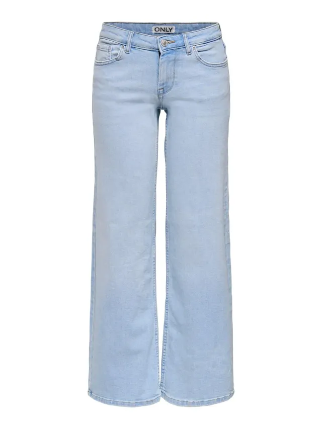 ONLY Onljudy-O vita bassa jeans donna M dritti