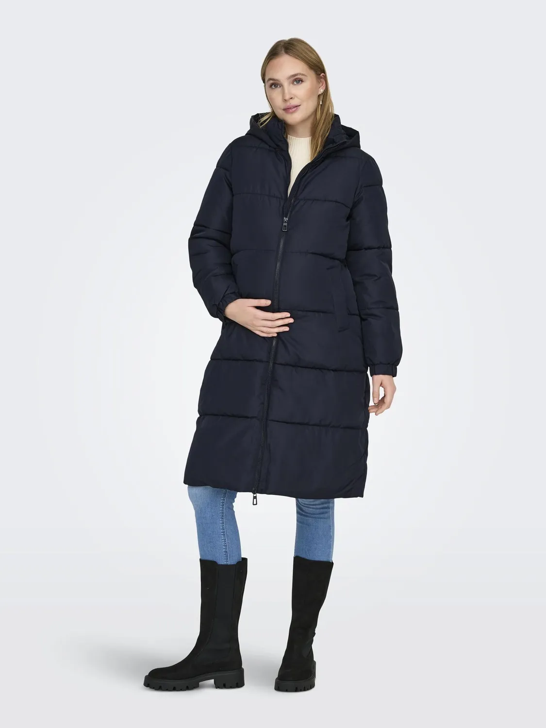 ONLY Maternity Olmtrudy piumino lungo premaman