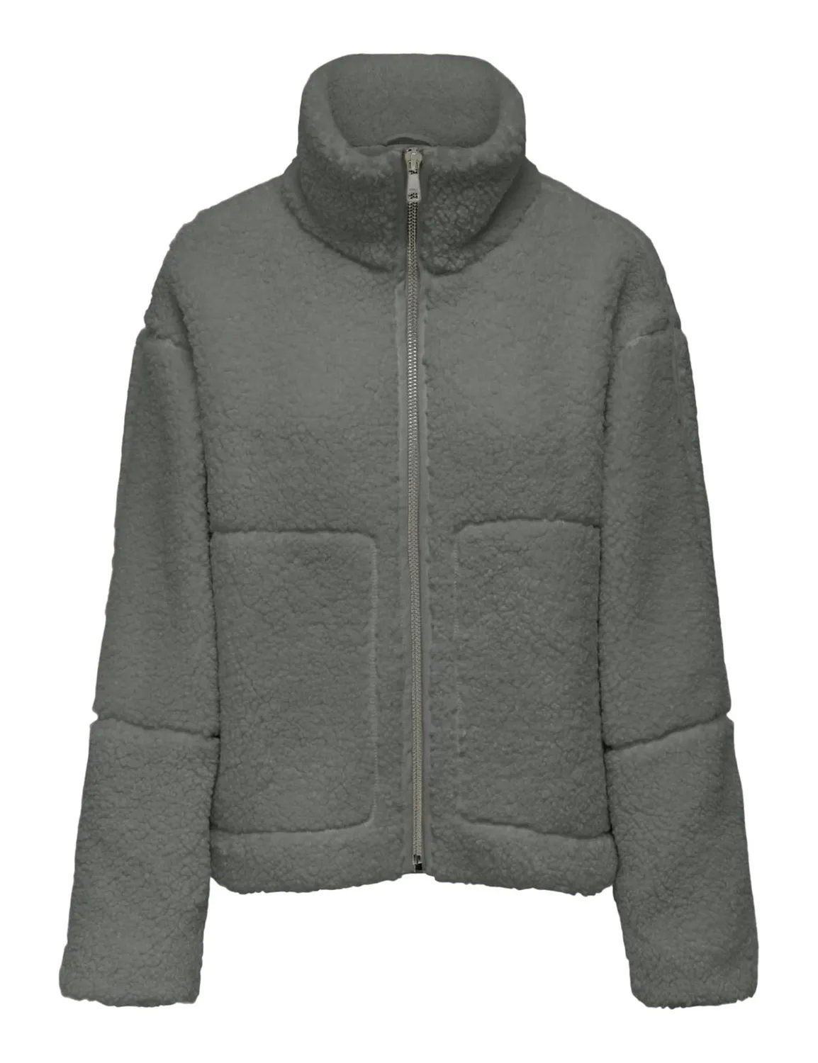 Only Onlaspen cappotto teddy donna XL nero pelo