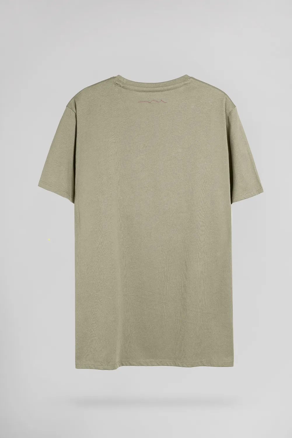 Teddy Smith The Tee 1 t-shirt bleach kaki cotone