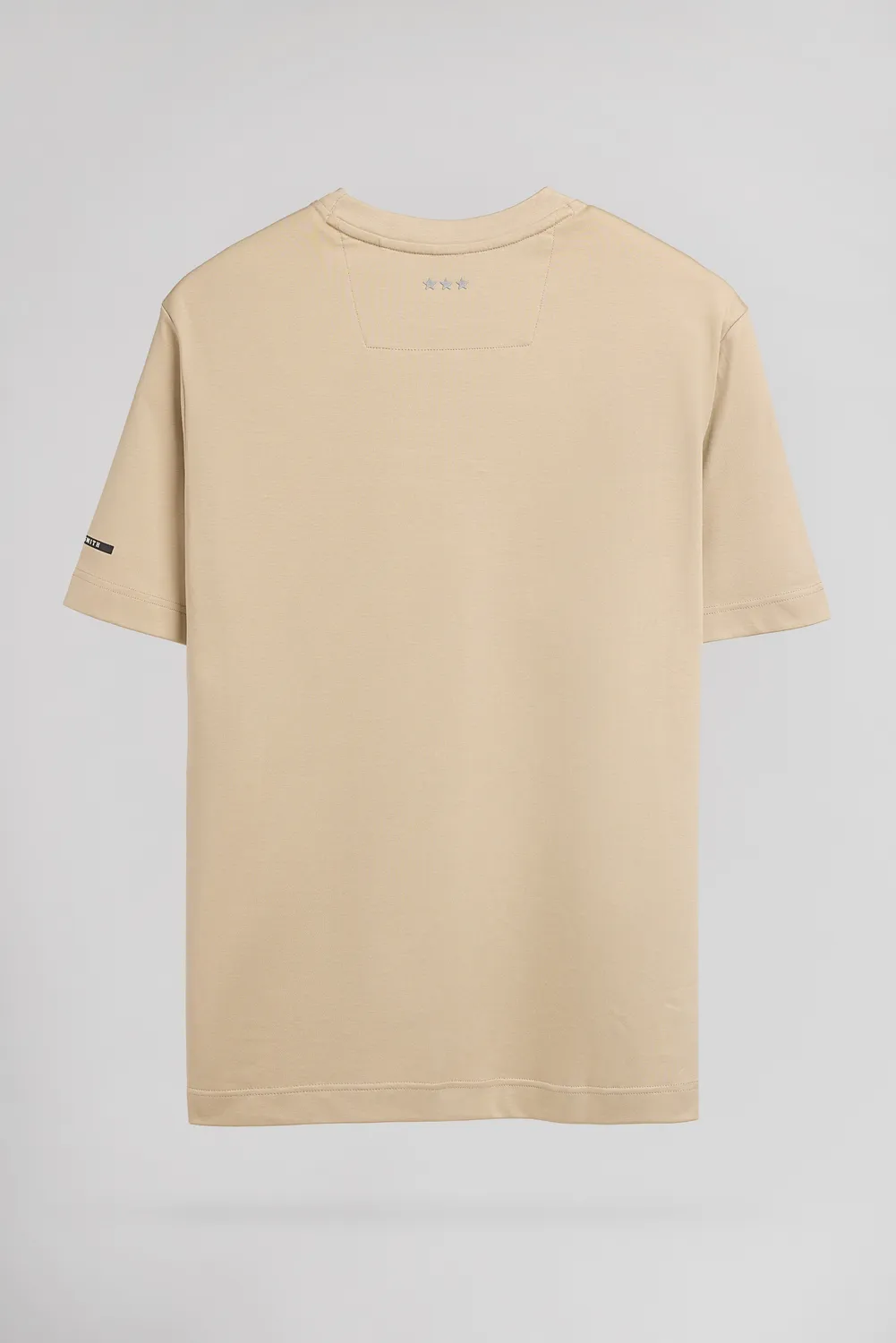 Teddy Smith T-Fergus MC T-Shirt Beige Poche Nylon