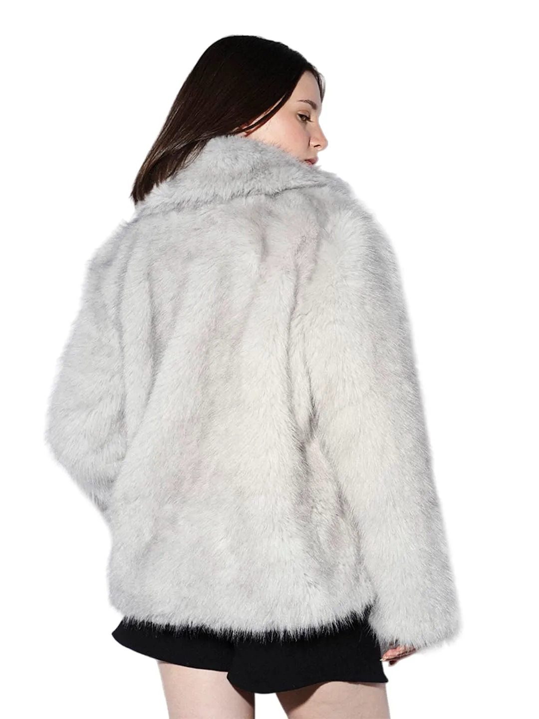 ONLY Onlrubina giacca ecopelliccia M