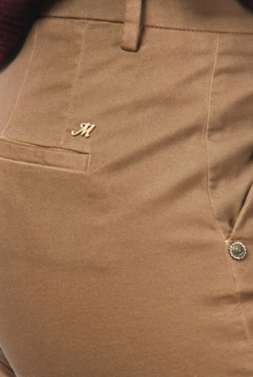Mason's New York Studio chino donna tabacco straight
