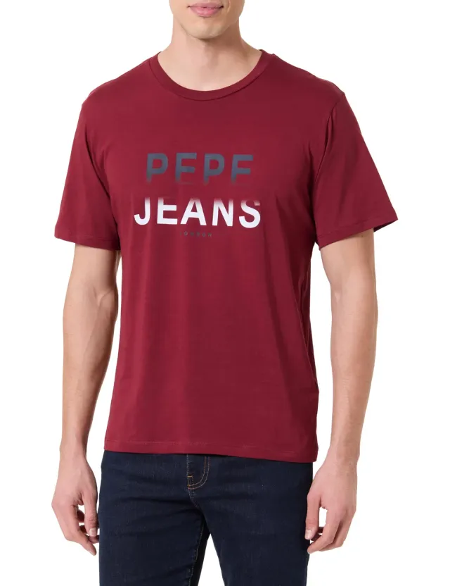 Pepe Jeans Season Logo III T-Shirt Uomo Cotone