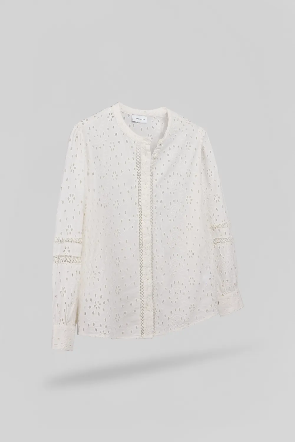 Teddy Smith C-Heli camicia donna Middle White cotone