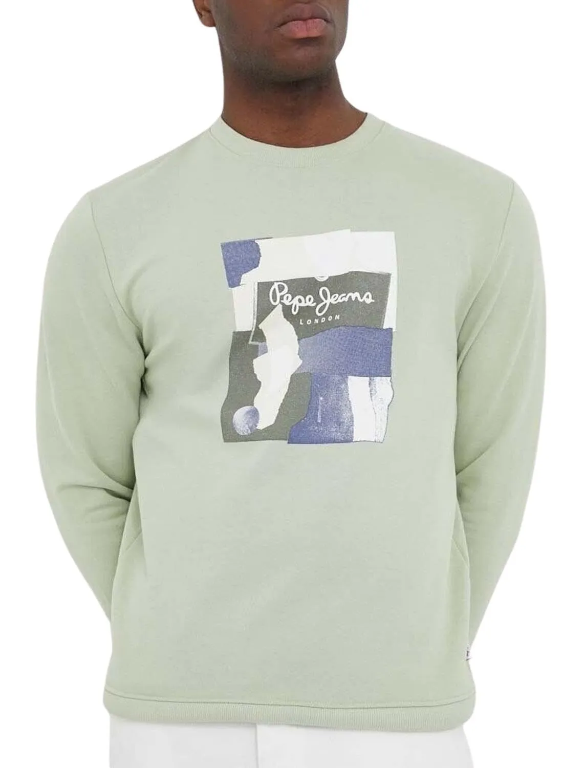 Pepe Jeans Oldwive Crew felpa uomo girocollo