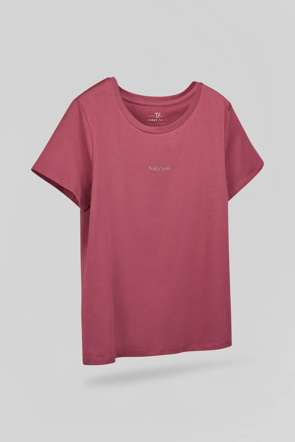 Teddy Smith T-Ribelle MC t-shirt donna lampone