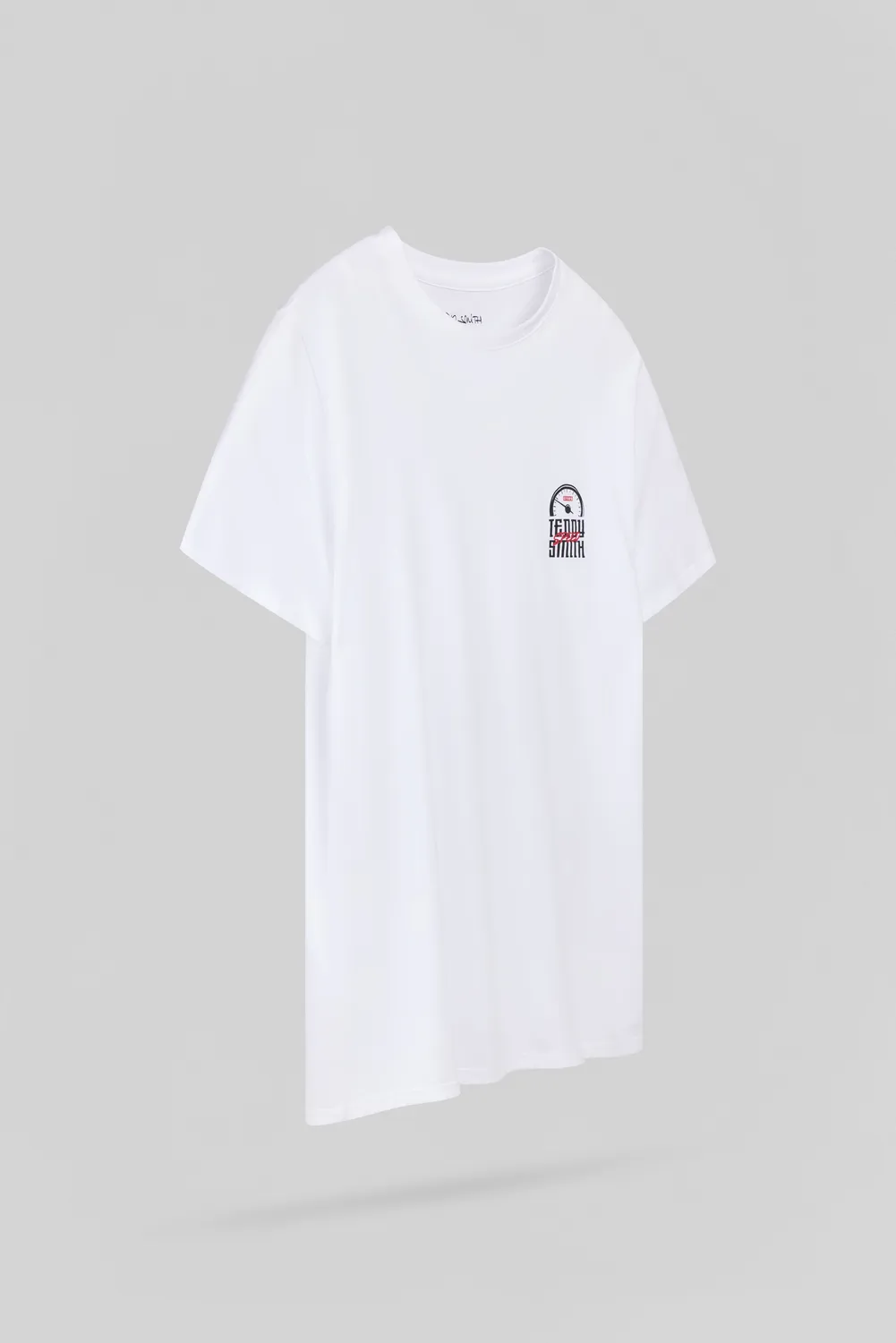 Teddy Smith T-Cars 2 MC t-shirt uomo bianca cotone