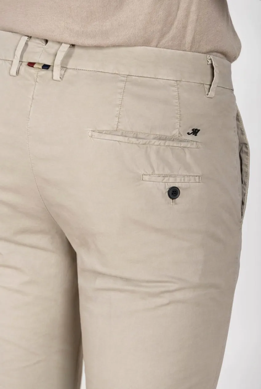 Mason's Torino Delamere chino uomo sabbia slim stretch