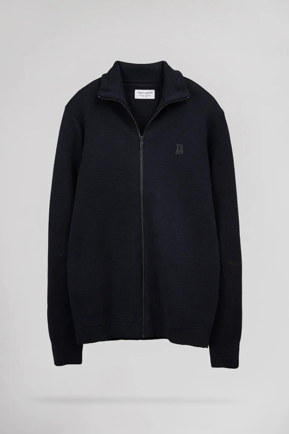 Teddy Smith G-Ettore 2 cardigan uomo dark navy cotone