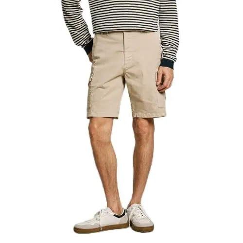 Pepe Jeans Seasonal Cargo Short Uomo 33W Twill