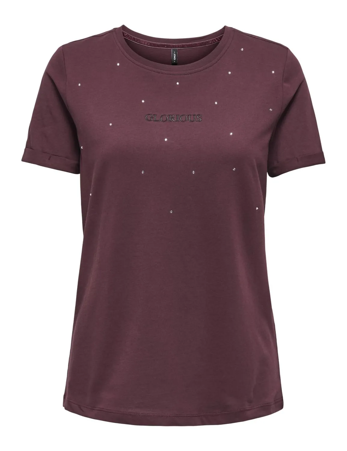 ONLY Onlkita Life Lux Icon top donna stampa manica corta