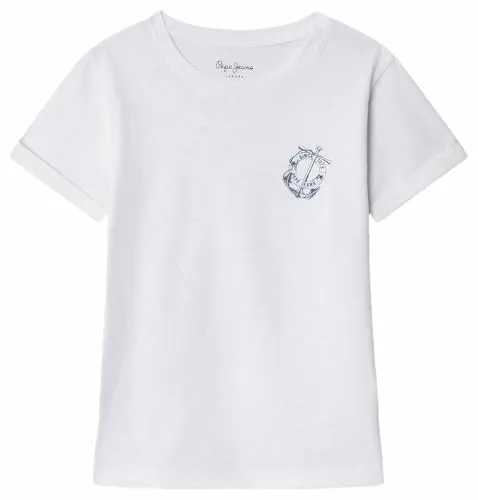 Pepe Jeans Gloria t-shirt bianca 10 anni cotone