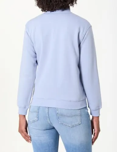 Pepe Jeans Overlock Logo Zip felpa donna full-zip tasche